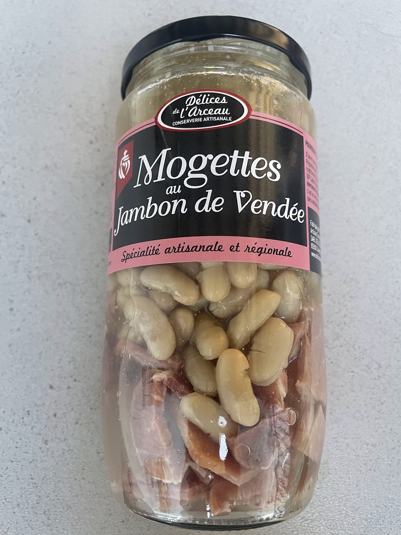 Mogettes au jambon de Vendée